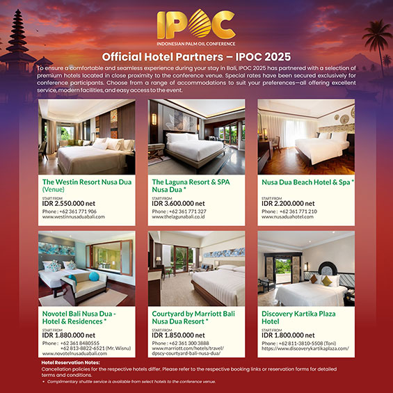 Accommodation IPOC 2024