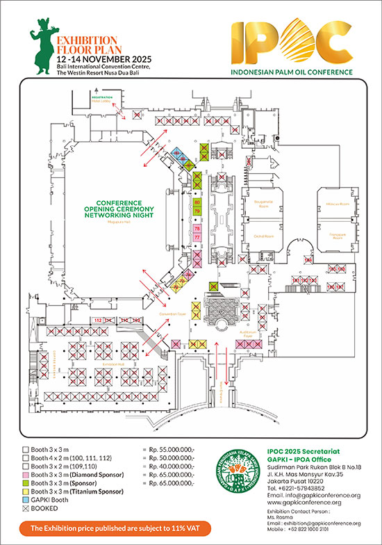 Exhibition Floor Plan IPOC 2025