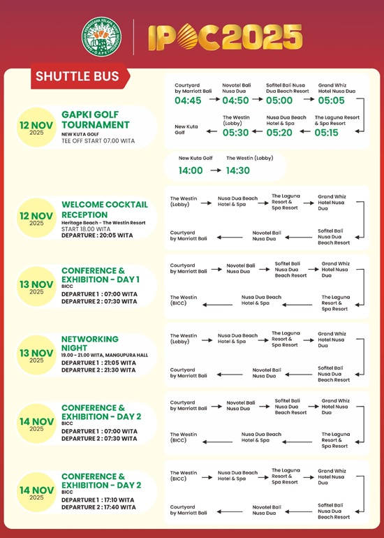 Shuttle Bus IPOC 2025